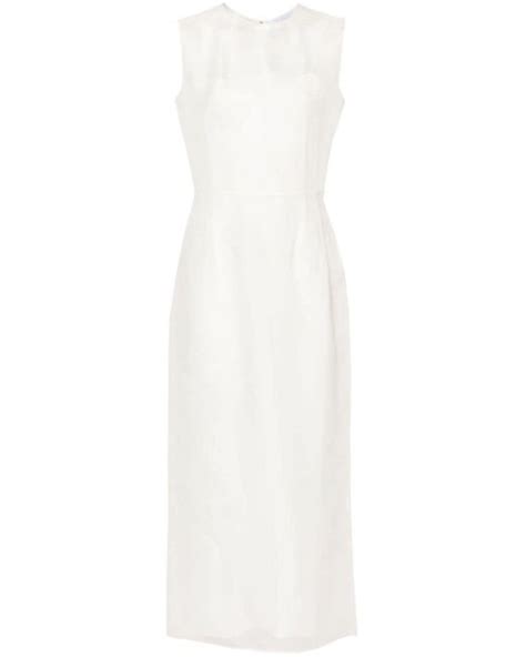 gabriela hearst white dress.